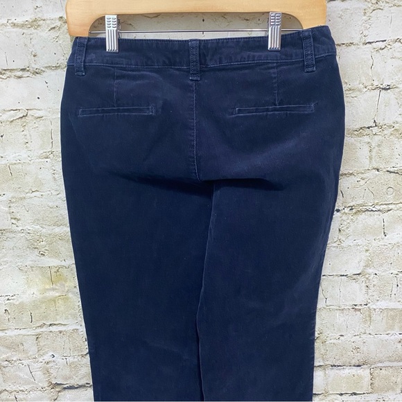 Talbots Navy Blue Cotton Strerch Curvy Corduroy Pants - Picture 4 of 6